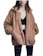 Comeon Faux Shearling Zipper Coat 1