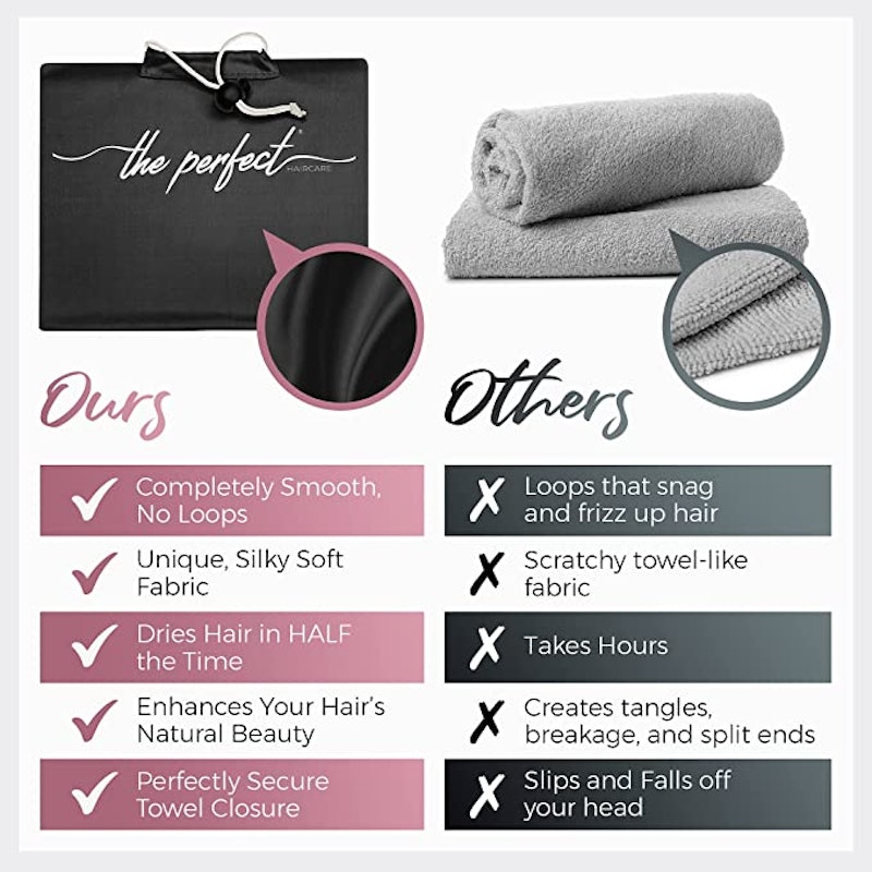 Ultra-Fine Microfiber Hair Towel Wrap 2