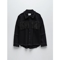 Shiny Fringe Jacket