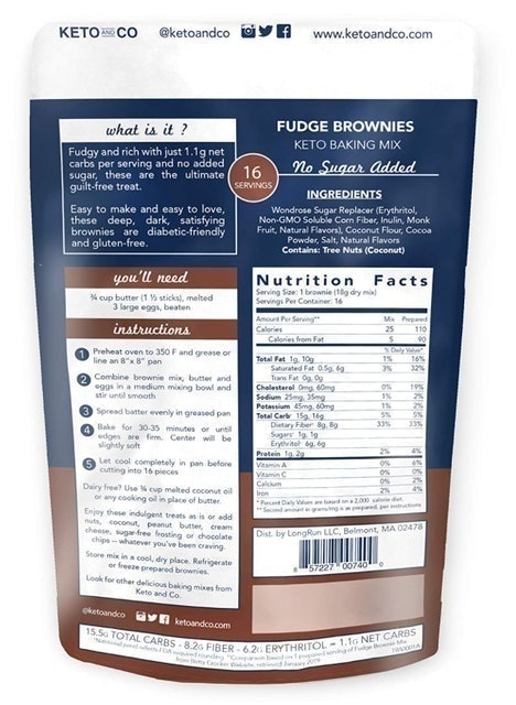 Keto Fudge Brownie Mix 2