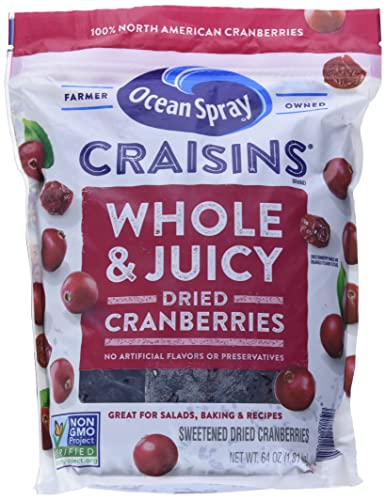 Ocean Spray Whole Craisins Dried Cranberries 1