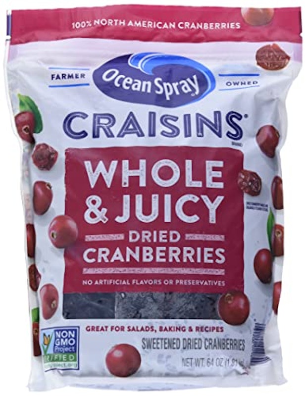 Ocean Spray Whole Craisins Dried Cranberries 1