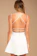 Lulus Believe in Love White Backless Skater Dress 1