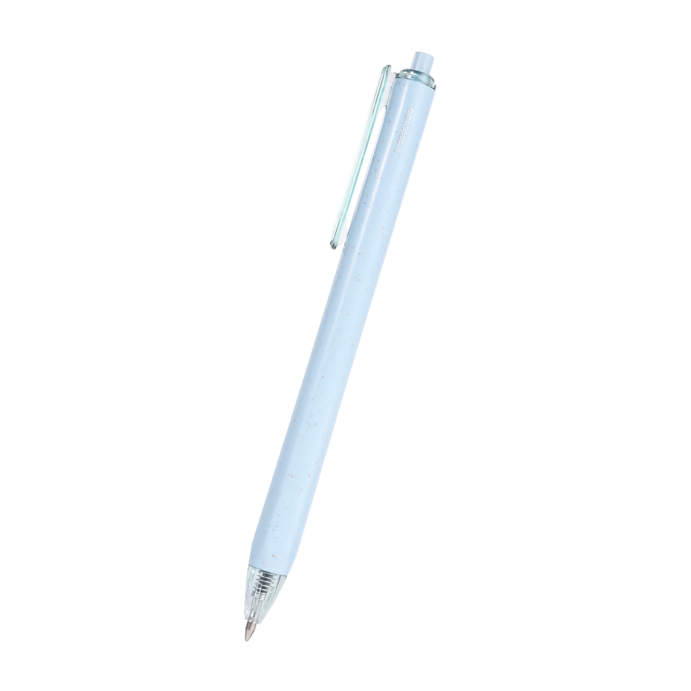 U-Eco Gel Click Recycled Plastic Pastel Speckle Pens 1