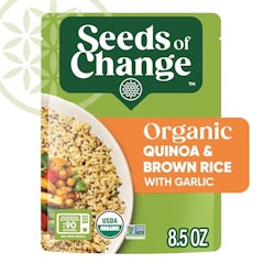 Certified Organic Quinoa & Brown Rice with Garlic