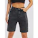 Shein High Waist Bermuda Denim Shorts 1
