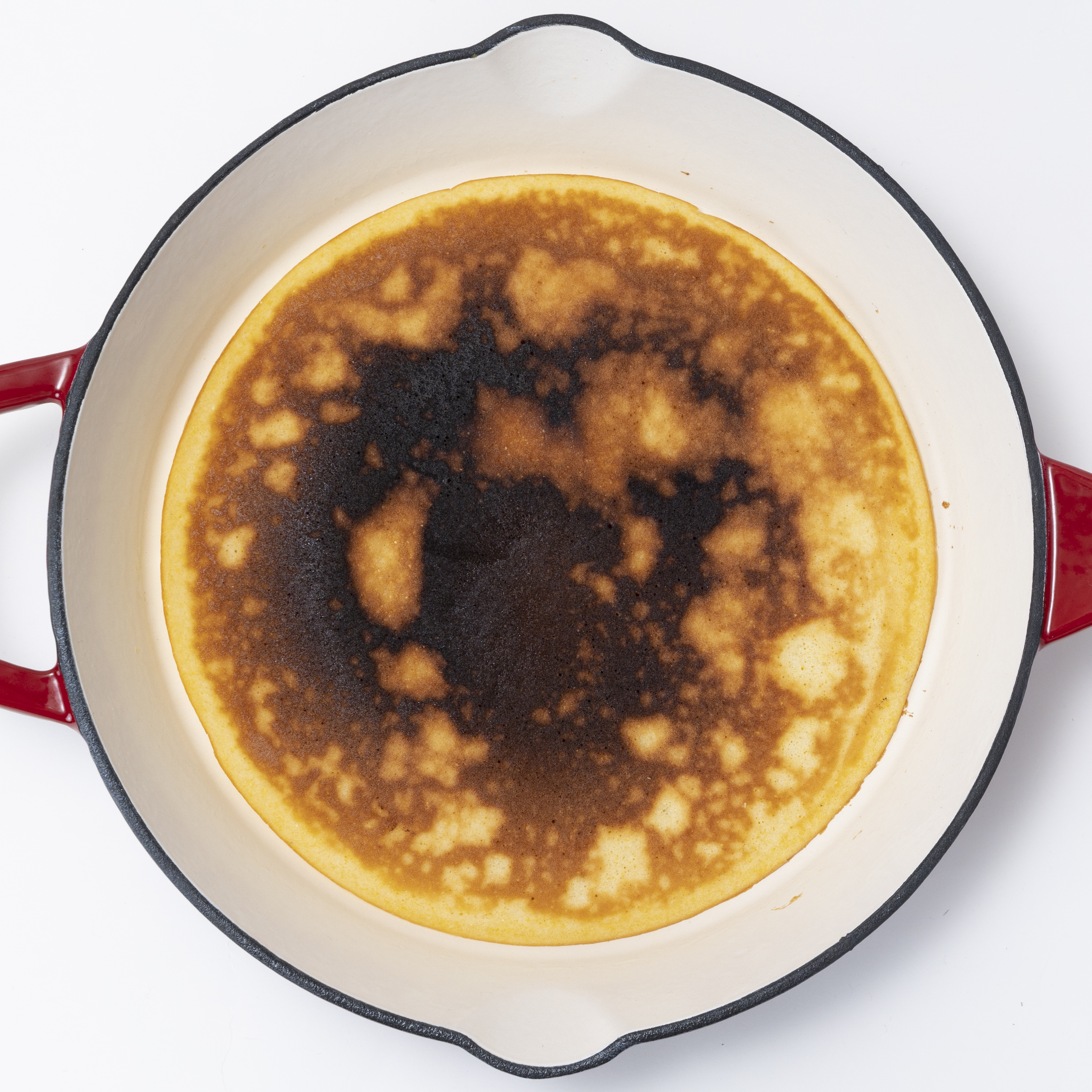 Artisan Enameled Cast Iron Round Skillet 8