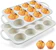 Vinino 2Pack Silicone Muffin Pan for Baking with Metal Reinforced Frame 1