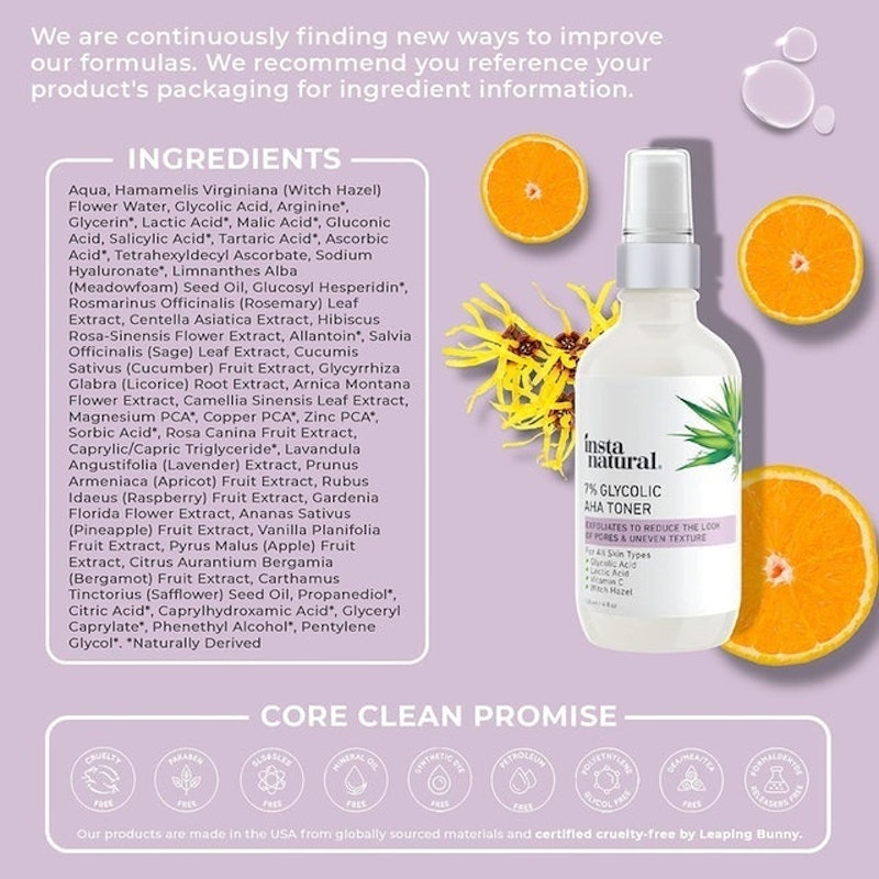 7% Glycolic AHA Toner 2