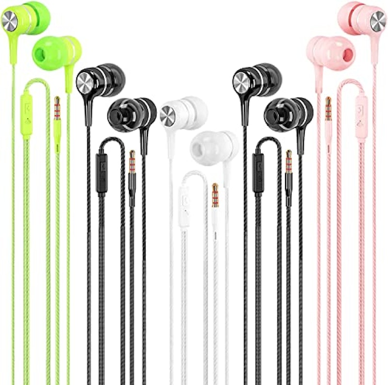 Wired Earbuds with Microphone 5 Pack 1