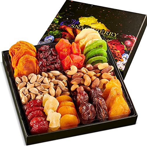 Dried Fruit & Nuts Gift Basket Arrangement Platter 1
