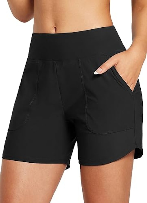 Flyleaf 5" UPF 50+ High-Rise Swim Shorts 1
