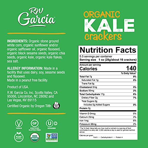 Organic Kale Crackers 2