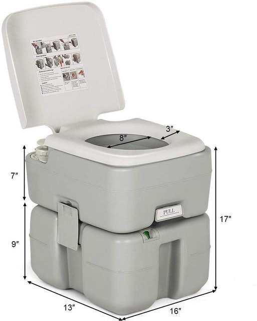 10 Best Portable Camping Toilets in 2022 (Camco, Porta Potti, and More) 3