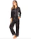 Alexander Del Rossa Button Down Satin Pajama Set 1