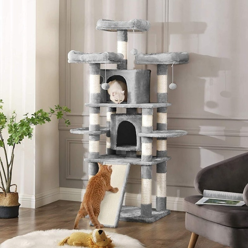 67 Inch Multi-Level Cat Tree 2
