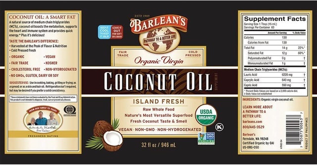 Fractionated Coconut Oil 2
