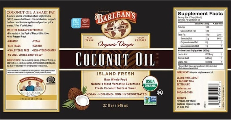 Fractionated Coconut Oil 2