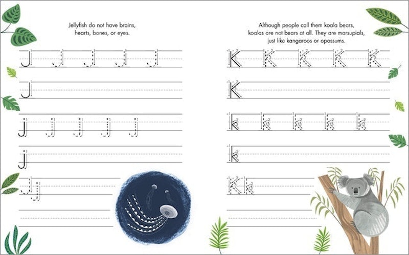 Print Penmanship Workbook for Kids 3