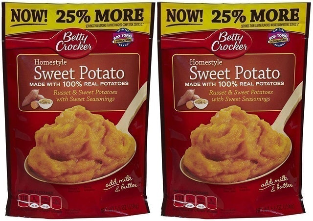 Sweet Potato Mashed Potatoes 1