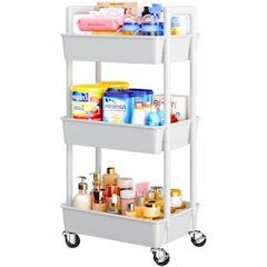3-Tier Rolling Cart Organizer