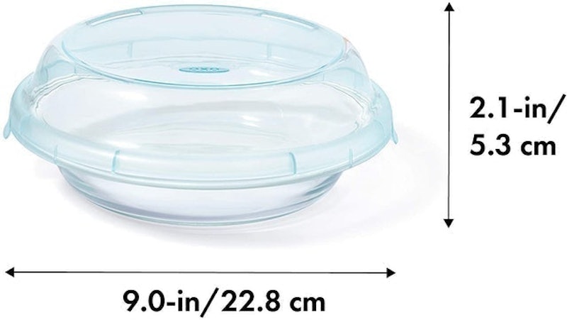 Good Grips Glass Pie Plate with Lid 2