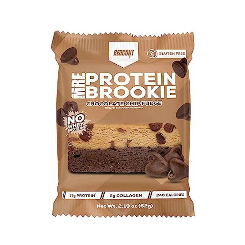 MRE Protein Brookie - Chocolate Chip Fudge 1