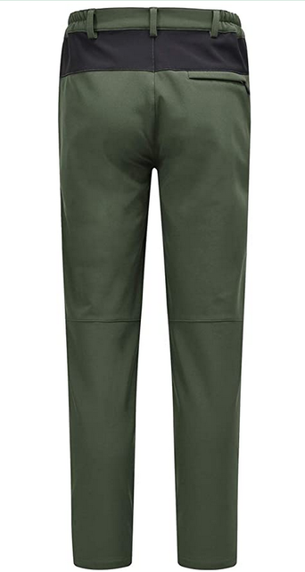 Waterproof and Windproof Fleece-Lined Hiking Pants 2