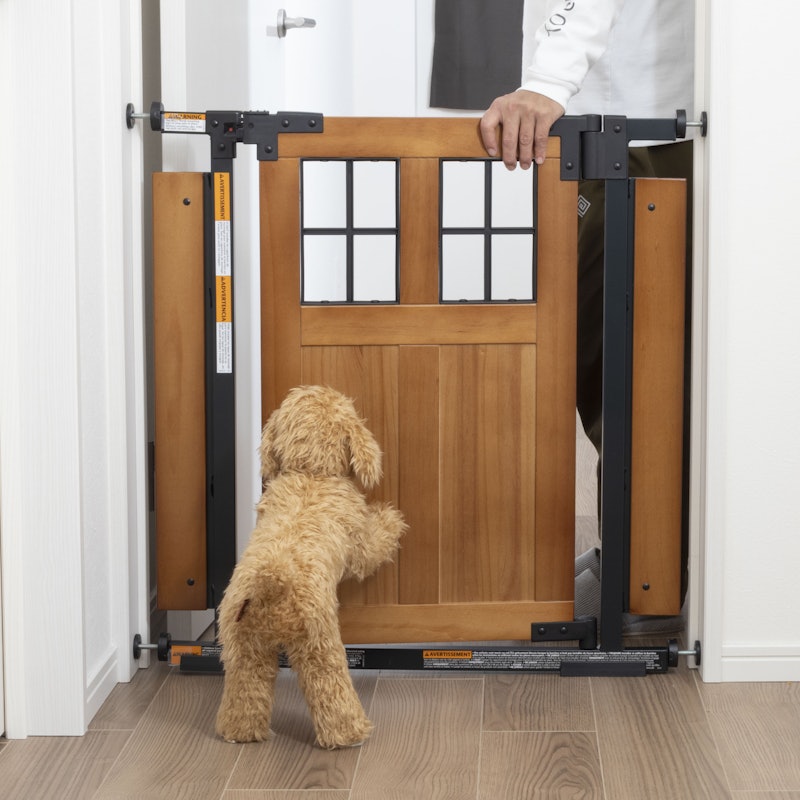 BARN DOOR WALK-THRU BABY GATE 6