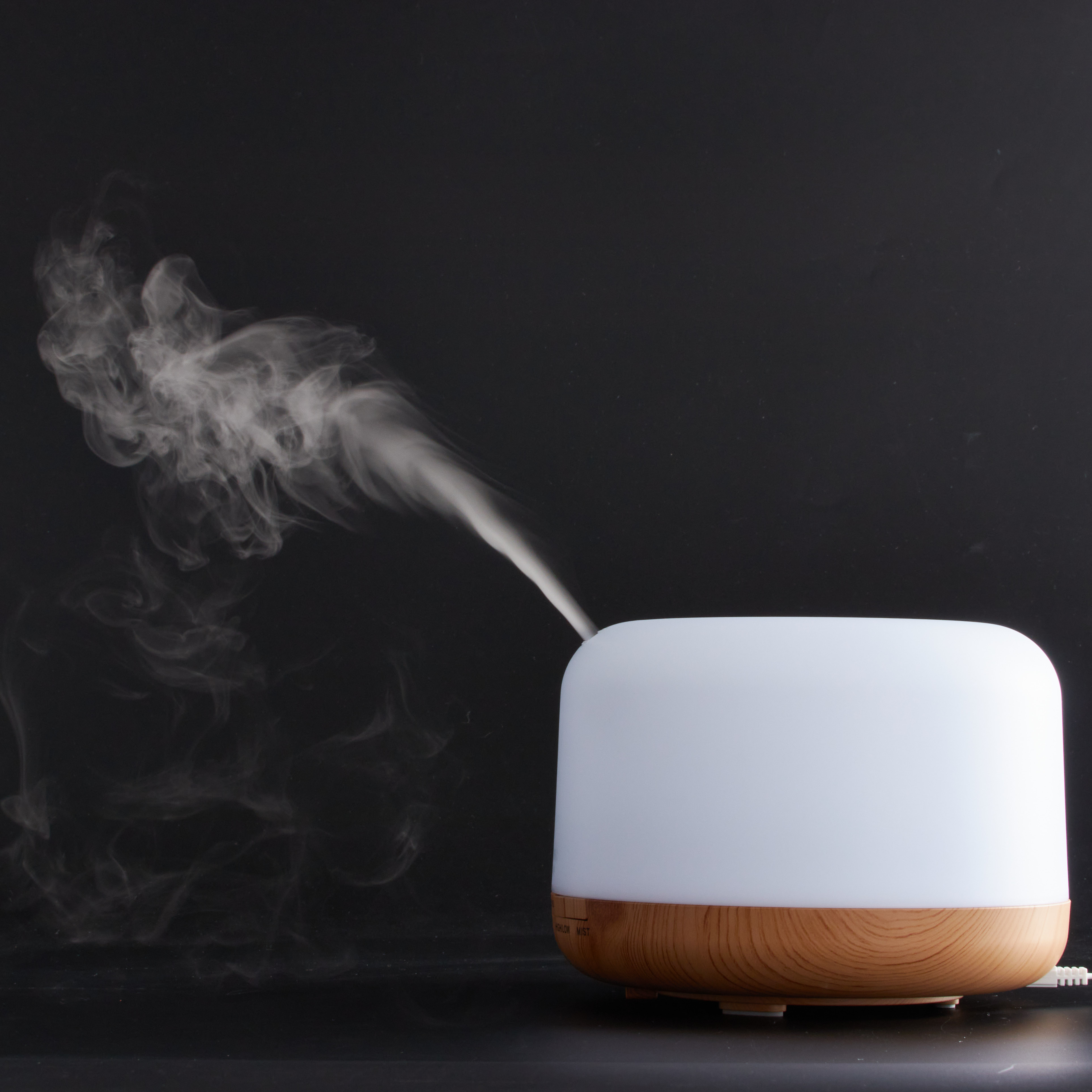 Rock Light Wood Essential Oil Diffuser 11