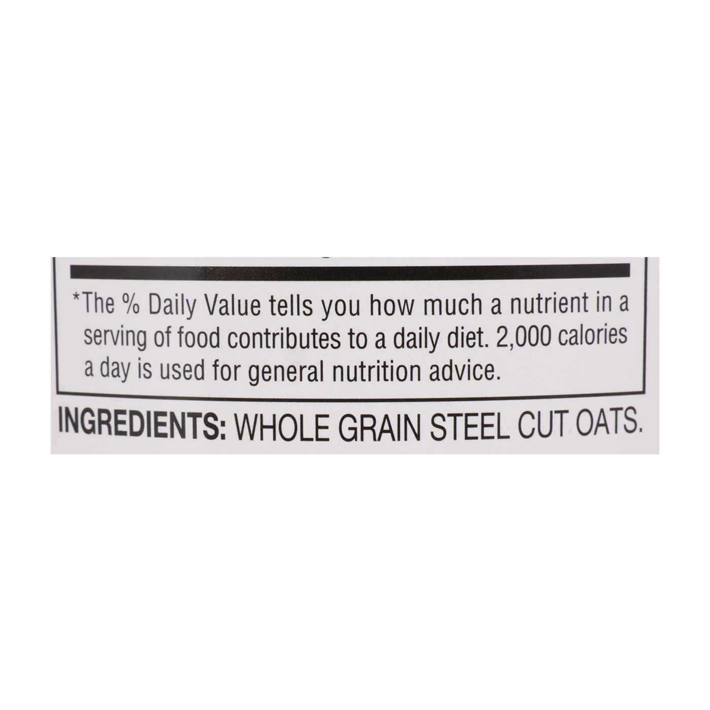 Happy Belly Steel Cut Oats 5