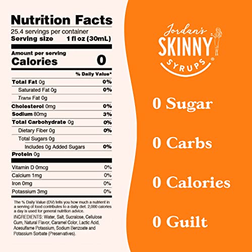 Sugar Free Salted Caramel Syrup 2