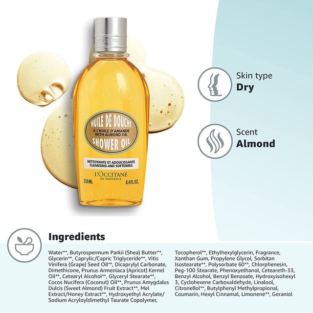 Cleansing and Softening Almond Shower Oil  2