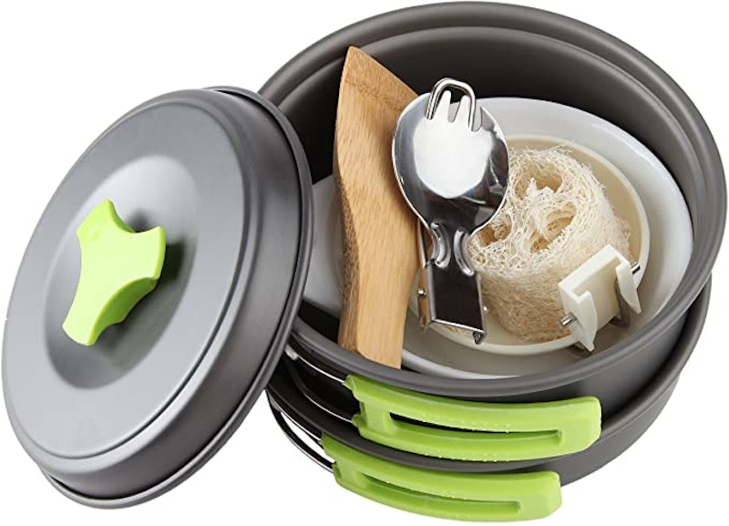 Camping Cookware Mess Kit (2 Liter) 3