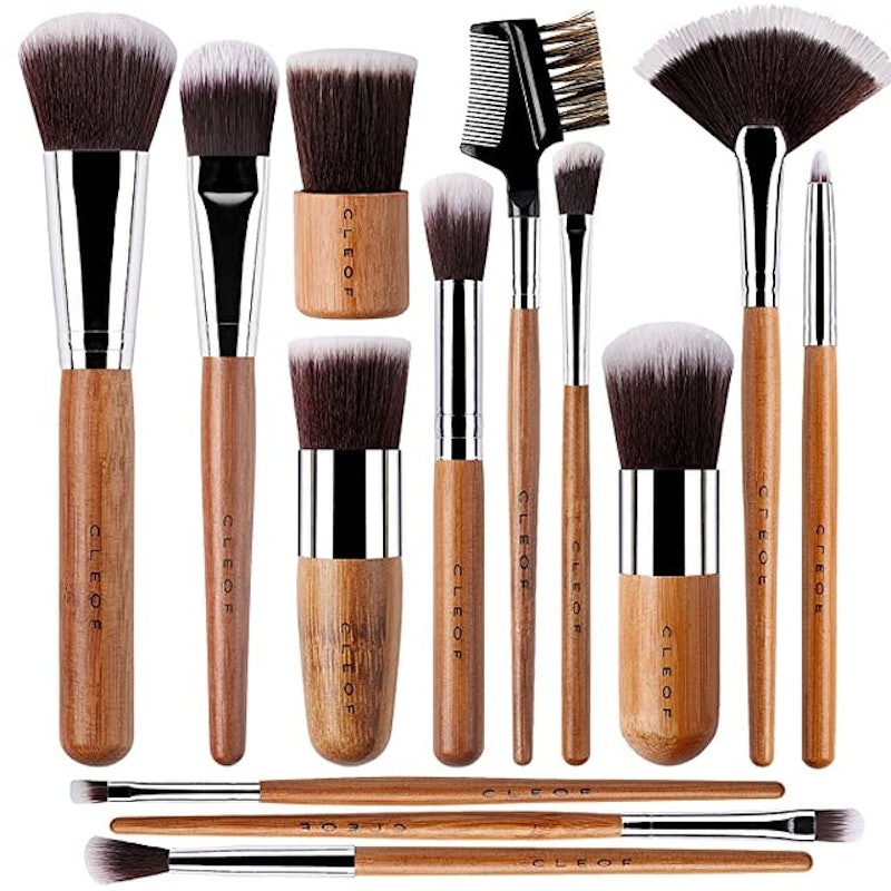Bamboo Makeup Brushes Professional Set 1