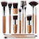 Cleof Bamboo Makeup Brushes Professional Set 1