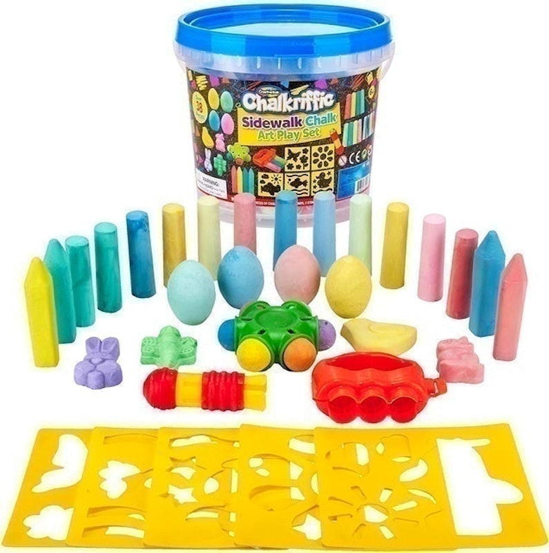 Premium Sidewalk Chalk Art Play Set 1