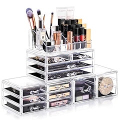 Makeup Organizer for Eyeshadow Palette and Lipstick Organizer