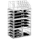Ikee Design Acrylic Jewelry Drawer Organizer Tray 1