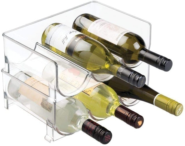 Plastic Stackable Wine Bottle Holder  1