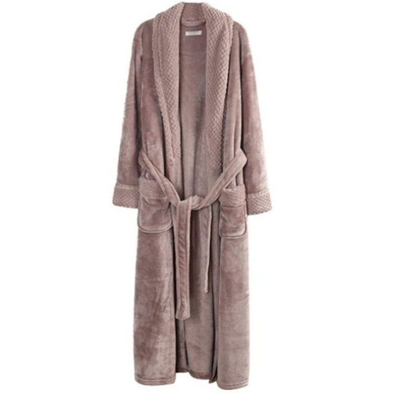 Women's Fleece Bathrobe 1