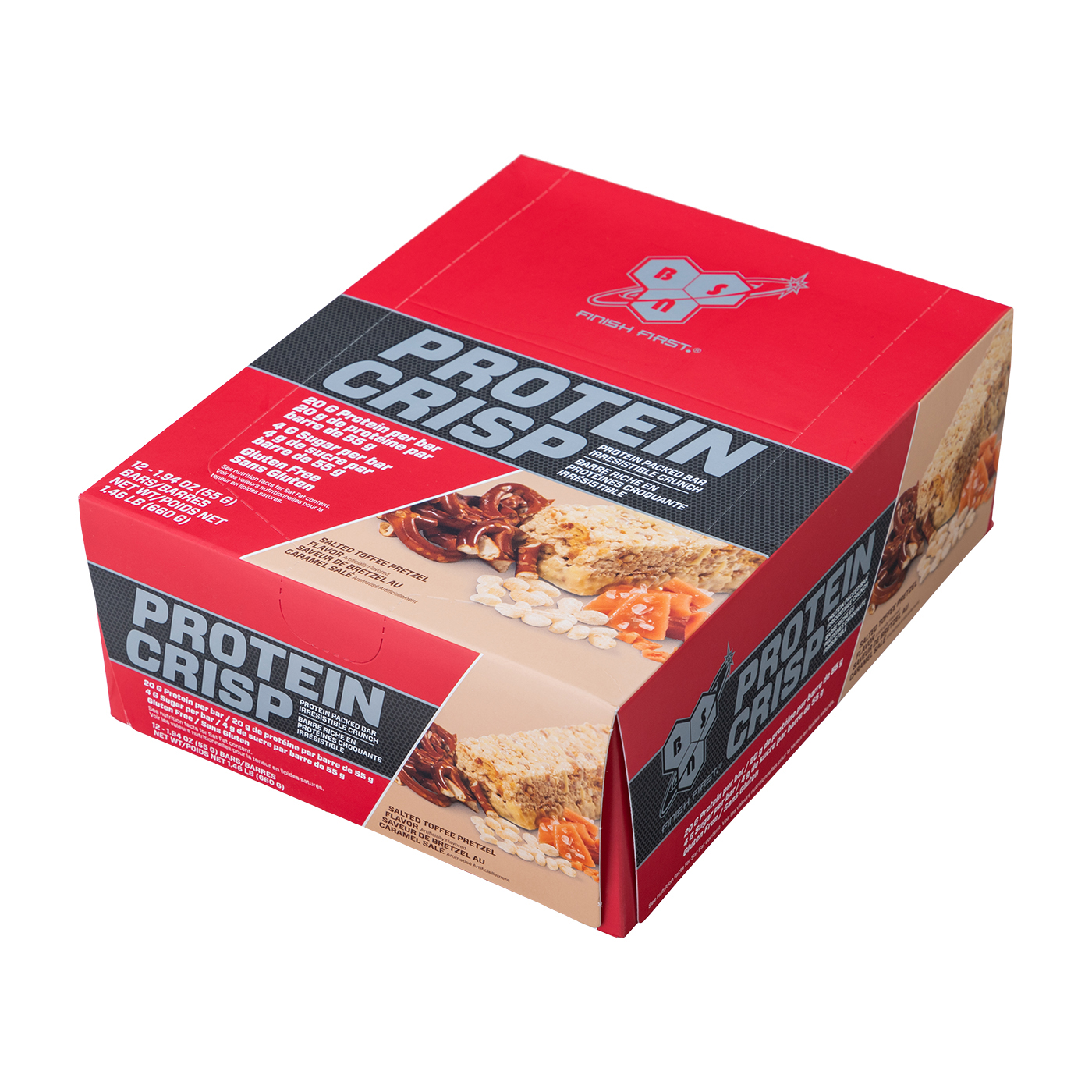 Protein Crisp Bar (Salted Toffee Pretzel) 2
