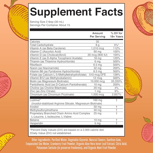Liquid Multivitamin + Lustriva® Hair Growth for Women 2