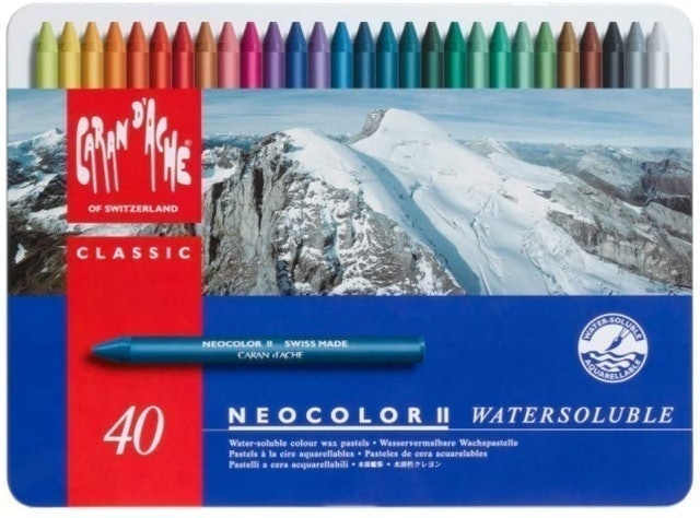 Neocolor II Water-Soluble Pastels 1