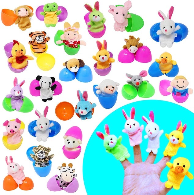Finger Puppet Easter Eggs 1