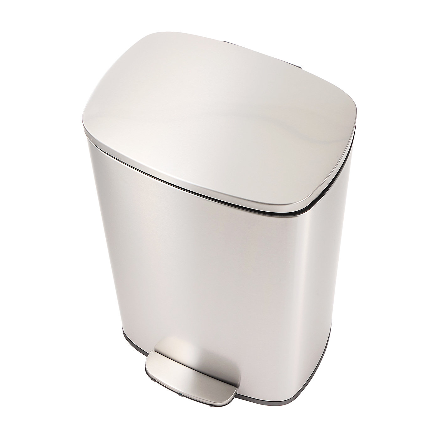 Smudge Resistant Rectangular Trash Can 3