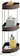 iDesign Twillo Metal Wire Corner Standing Shower Caddy 1
