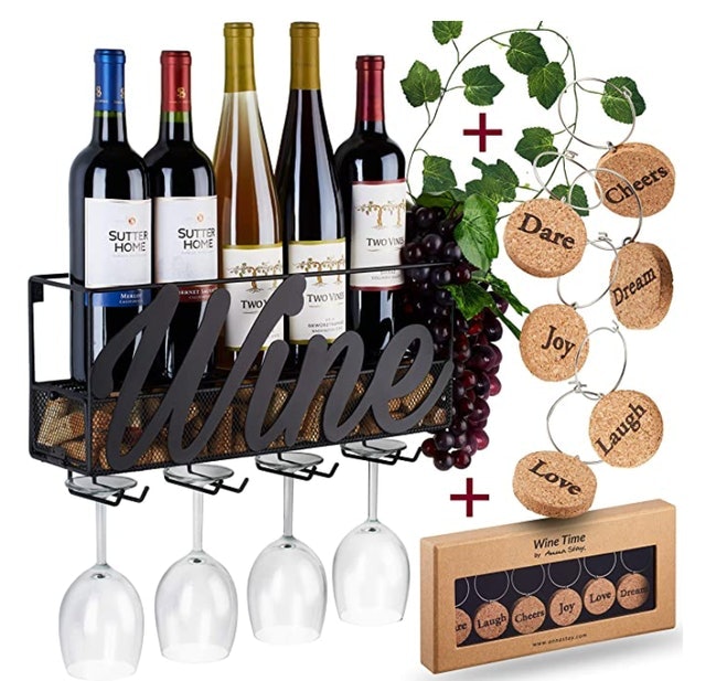 Wall Mounted Wine Rack 1