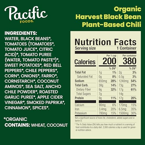 Organic Harvest Black Bean Chili 2