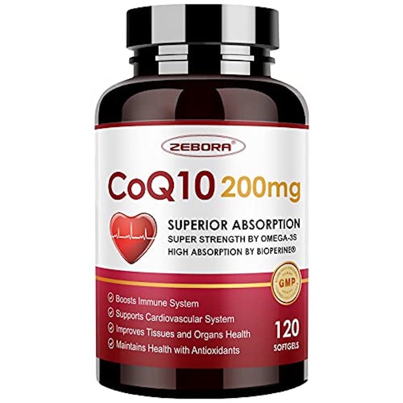 CoQ10 Supplement 200mg Softgels with PQQ 1
